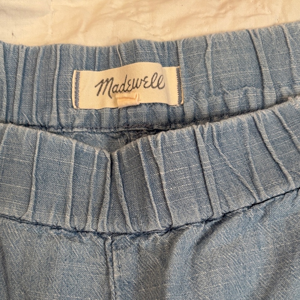 Madewell Women's Soft Blue Jean Shorts - Picture 3 of 3
